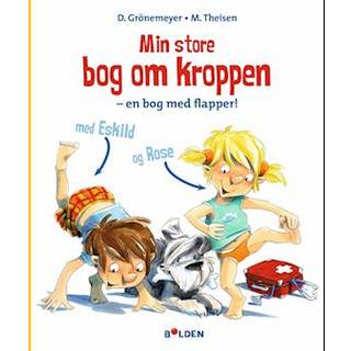 Bog - Min store bog om kroppen m/flapper - Fra 3 år