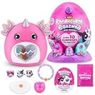 Rainbocorns Eggzania mini mania axolotl plys overraskelse unboxing med dyre bl?d leget?j id? til piger med imagin?r spil af zuru