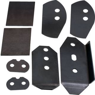 Bageste understel-forstærkningskit til BMW E46-chassis 3-serie 325 328 330i