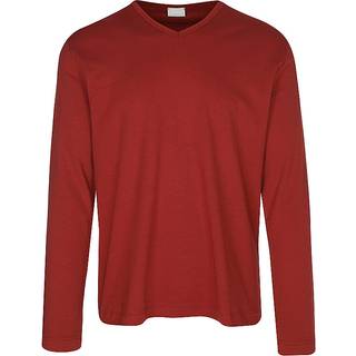 Mey Solid Night Long-Sleeved T-Shirt - Red - Medium