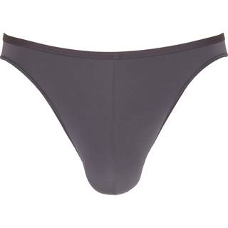 HOM Herren Slip grau Mikrofaser/Funktion unifarben