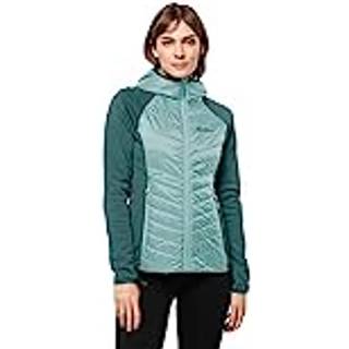 Jack Wolfskin Women's Routeburn Pro Hybrid Syntetisk jakke Damer størrelse L farve turkis