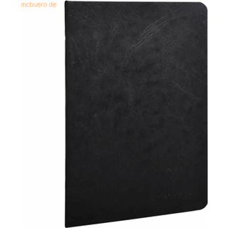 Clairefontaine Notesbog Age Bag A5 Linieret - Sort