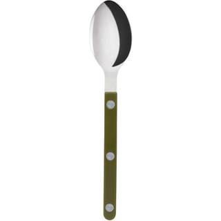 Sabre Paris - Bistrot Tea Spoon Solid - Green Fern - Skeer