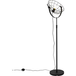 Industriel gulvlampe sort 35 cm justerbar - Hanze