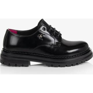 Kids Lace-Up Shoes - Black - 28