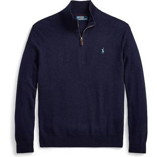 Polo Ralph Lauren Merino Half-Zip Sweater Hunter Navy