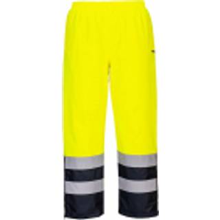 Hi-Vis vinterbukser - Gul/Marine (Størrelse: L)