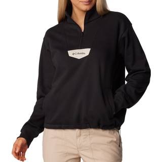 Graphic Fleece Crew W Black/Dark Sto (S)