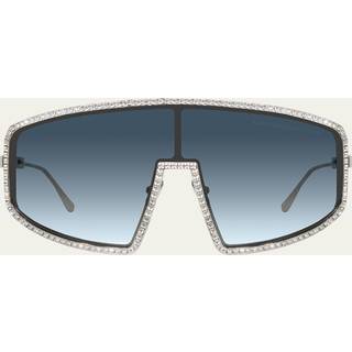 Anna-Karin Karlsson SHADY LUV 2.0 Hvid Guld 56 Solbriller Kvinder Silver - White Gold Swarovski Crystals - 56mm