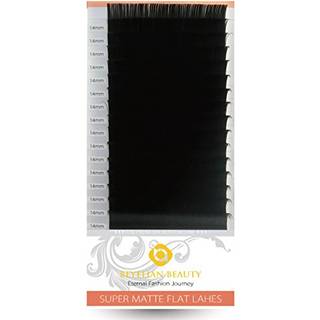 Beyelian Eyelash Extensions Individuelle vipper 0,15 mm C Curl 14mm Super Matte Klassisk Lash Extensions Ellipse Flat Eyelash Extension Light and