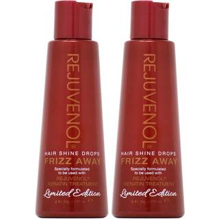 Rejuvenol Frizz Away Hair Shine Drop 6oz pakke med 2