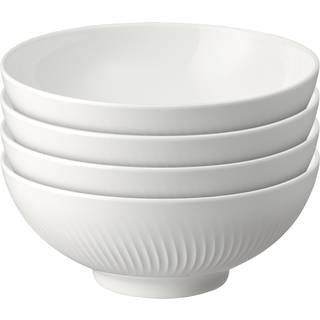 Porcelain Arc White Set Of 4 Cereal Bowls