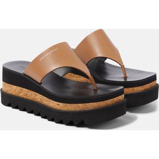 Stella McCartney Sneak-Elyse platform sandals - brown - EU 40.5