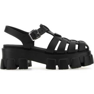 Prada Monolith platform sandals - black - EU 38