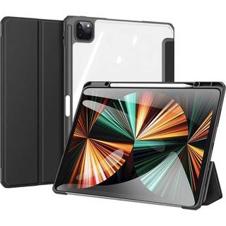 iPad Pro 12.9 2022/2021/2020/2018 Dux Ducis Toby Tri-Fold Smart Folio Cover - Sort