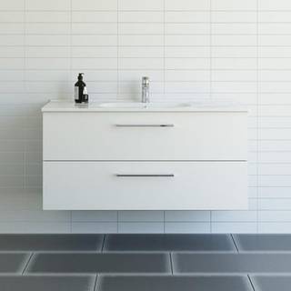 Dansani Mido+ møbelpakke 121 cm 2 sk., vask Kantate, hvid mat