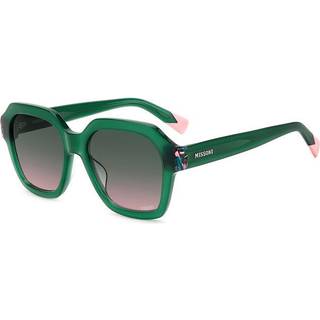 Missoni MIS 0130/G/S Asian Fit IWB/JP 53 Solbriller Kvinder Grøn - Transparent Green Pink - 53mm