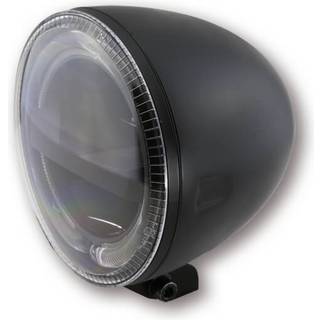 Highsider Led-Forlygte Circle, 5,75", sort