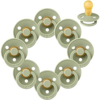 BIBS Rund Colour Sut - Sampak - 8 stk. - Str. 3 - Sage