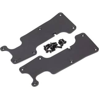 Traxxas - TRX9634 - Suspension arm covers, black, rear (left and right)