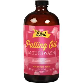 Den snavsolie, der tr?kker mundskyl - glutenfri - fjerner plaket Tartar d?rlig ?nde & Whitens t?nder (Bubblegum 8 ounce)