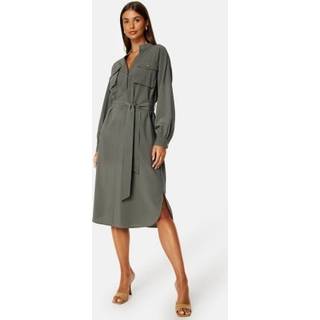 Shaima Cargo Shirt Dress