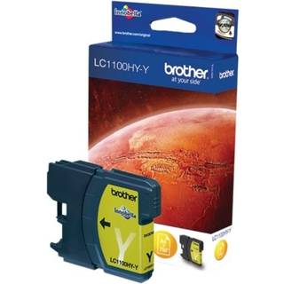Brother LC1100HYY Gul Blækpatron, 700 sider