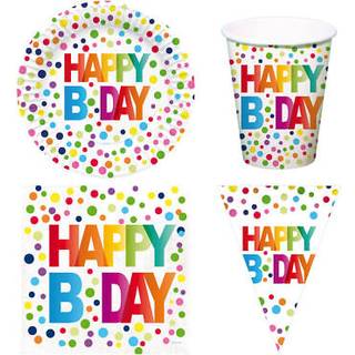 Happy B-Day Servietten 20 Stück