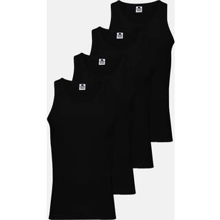Tanktop 4-pak | 100% økologisk bomuld | Sort
