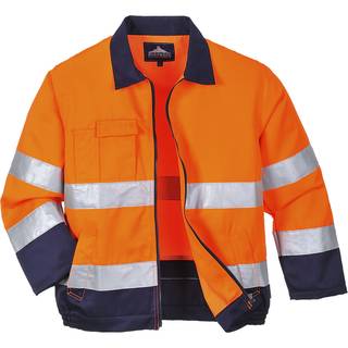 Madrid hi-vis jakke - Orange/Marine (Størrelse: XXL)