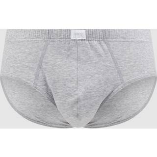Mey Herren Mini-Slip grau Baumwolle & Mix unifarben