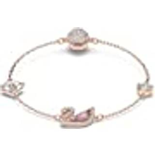 Swan Armband, Schwan, Rosa, Roségold-Legierungsschicht