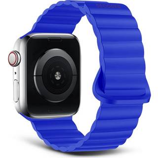 Decoded Silicone Traction Loop Strap Apple Watch 45mm Series 9 Galactic Blue