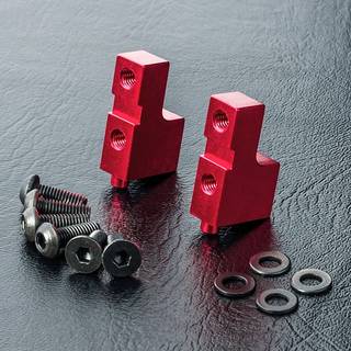 MST-820125R Alum. servo mount (red)