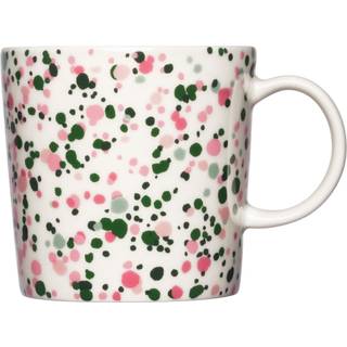Iittala Oiva Toikka Collection Krus 30 Cl Helle Rosa/grønt - Kaffekopper Keramik - 1070613