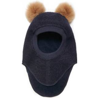 HUTTEliHUT Elefanthue m. Alpaca Pompoms - Navy Melange