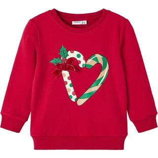 NAME IT Jule Sweatshirt Rosa Jester Red