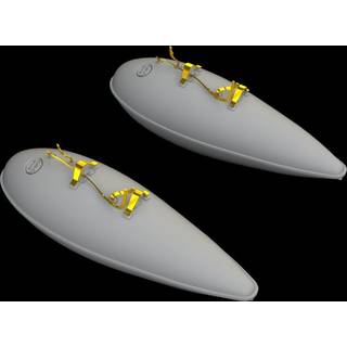 P-51D 75gal drop tanks for Eduard