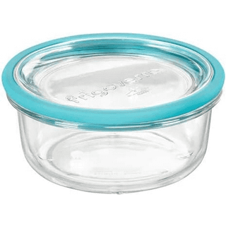 Glas opbevaringsboks med glaslåg - ovnfast - Ø14 cm