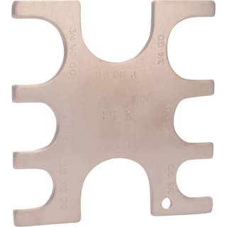 Sharkbite 3/8 tommer PEX Crimp Tool Go / no-Go Gauge VVS-fittings 23080