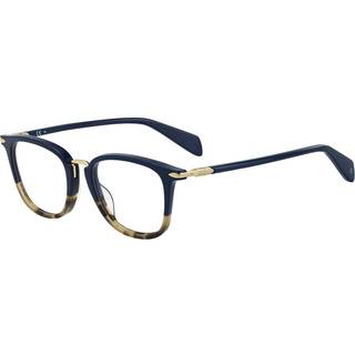 Rag & Bone RNB3026 JBW 47 Briller Kvinder Blue - Blue Tortoise - 47mm