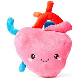 Nerdbugs Heart Plush - I Aorta For at fort?lle dig, hvor meget jeg elsker dig! - yndig s?d og sjov kardiologi hjerte plys/ sundhedsuddannelse gav