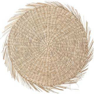Bloomingville Ilsa dækkeserviet Ø38 cm Natur