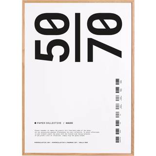 Paper Collective Ramme / Glas 50x70 Cm - Rammer Eg - 90026
