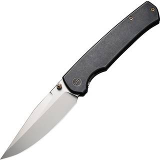 Evoke Black Titanium foldekniv, bead blasted