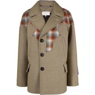 Maison Margiela x Pendleton oversized peacoat - multicoloured - EU 50