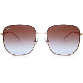 Ray - Ban Unisex RB3713D 9202I8 Solbriller Metal Guld Violet Geometrisk Normal Skygge