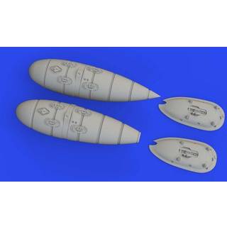Bf 109F/G external fuel tanks 1/72 EDUARD