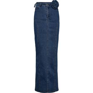 Stretchy Maxi Skirt - Orion Blue - ROTATE - Blå XS